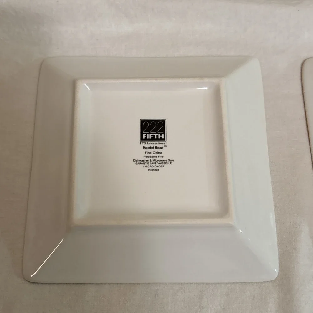 222 Fifth Halloween Decorative Plates 5